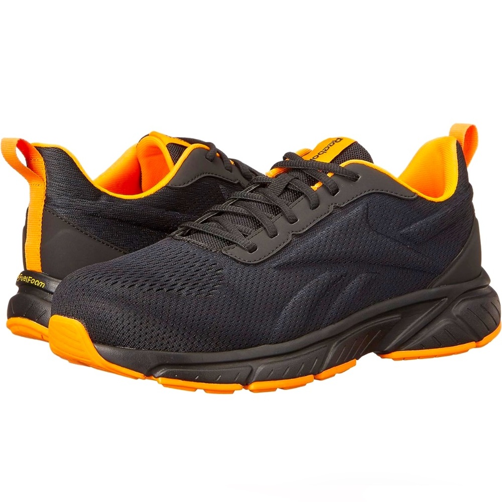 Reebok All Day Comfort Slip-Resistant Alloy-Toe Safety Work Shoe  size 9 US